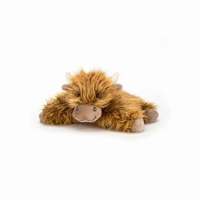 Jellycat Truffles Highland Cow Farmyard USA | 45291TVFA